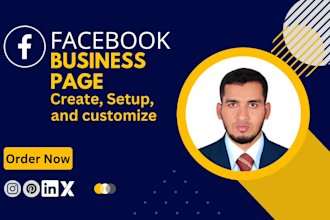 create, setup, and customize facebook business page