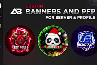 create amazing discord logo anmation, animated discord gif server icon banner