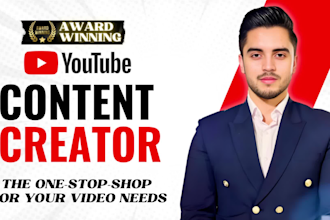 be your faceless youtube video creator and editor