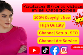 create bulk youtube short videos in any niche and channel monetization
