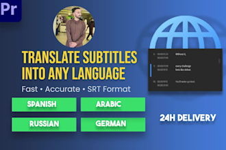 add german, spanish, arabic, urdu languages subtitles or translated captions