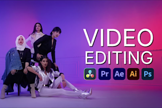 edit your raw footage into a polished, professional video