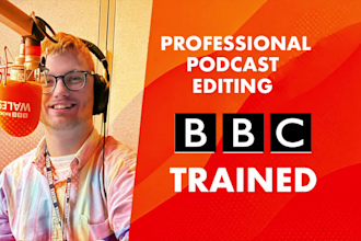 edit, fix and produce your audio or video podcast