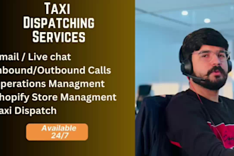 provide 247 taxi dispatching service