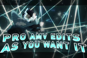 create an amv edit as you want it