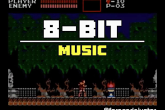 do your custom 8bit music composition for your  game