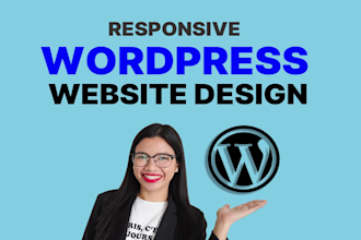build and design wordpress website