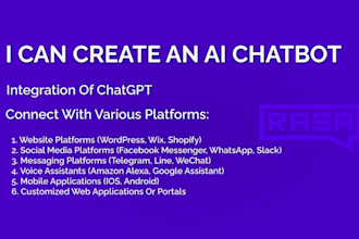 build ai chatbot for website