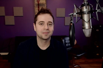 record a male voice over or radio jingle