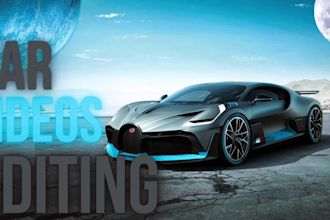 do smooth car video edits for you