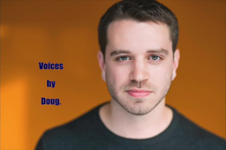 record a natural conversational american male voice over