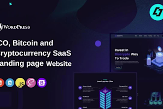 develop cryptocurrency ico token presale website