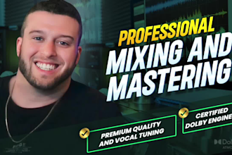 bring your song to life with top notch mixing and mastering