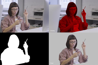 do rotoscoping, green screen removal, keying and vfx professionally