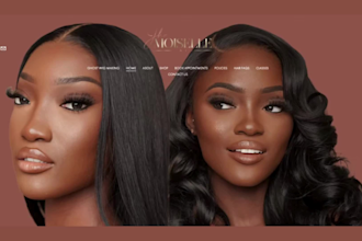 build hair extension website hair extension shopify store hair website
