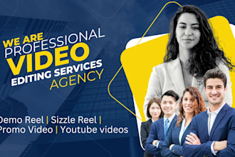 create sizzle reels, showreels, demo reels and highlight videos