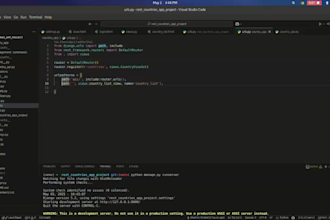 develop a custom python web application with frontend and backend