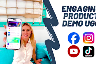 be your female ugc creator and spokesperson presenter