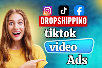create viral tik tok video ads in 24h for your dropshipping product