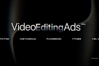 create high roas video editing ads for instagram, tiktok and facebook