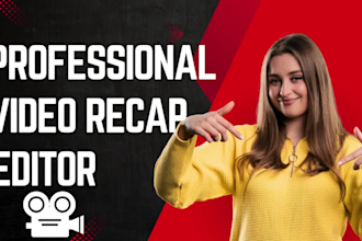 do a video recap event,party,corporate events for youtube channel