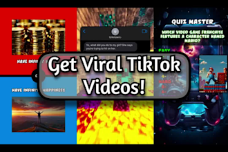 make multiple viral tiktok videos for cheap