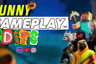 do funny gameplay edits that keep viewers locked in