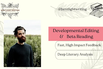 be the developmental editor for your novel or ebook