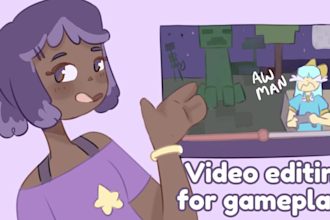 edit your youtube, gameplay videos and animate your avatar