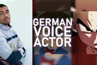 be your german male voice actor