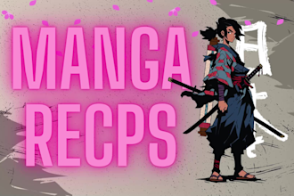 edit engaging manga, manhwa recap videos for youtube