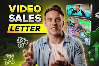 create a stunning video sales letter vsl as a british male spokesperson