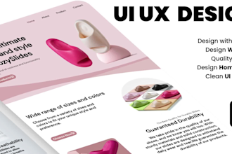 professional web design UI UX design figma website mockup