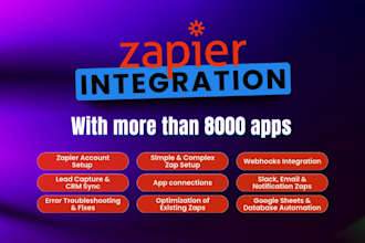 do the zapier integration