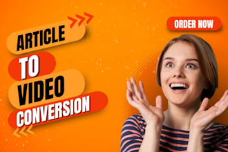 convert your text into an amazing video