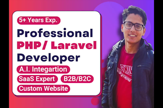 be professional PHP laravel developer