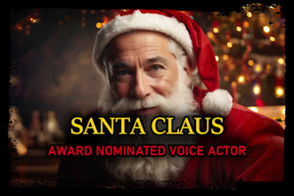 record the best santa claus voice for christmas