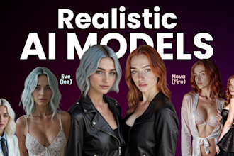 create a realistic ai influencer model for social media