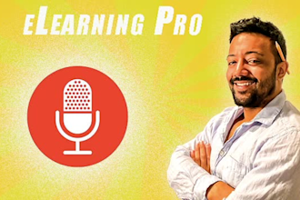 record professional elearning or training voice over