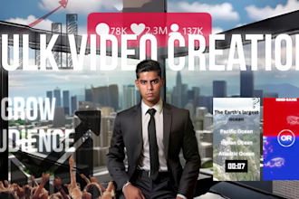 create short videos in bulk