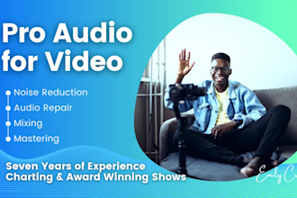 edit, mix, and master audio for video
