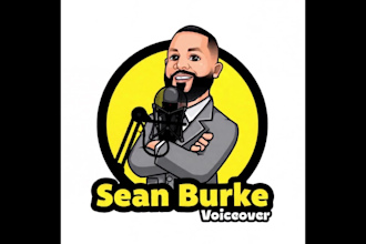 be a male character voice actor for your project