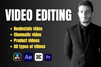 edit real estate, cinematic and product description videos