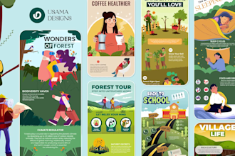 design a professional business infographic