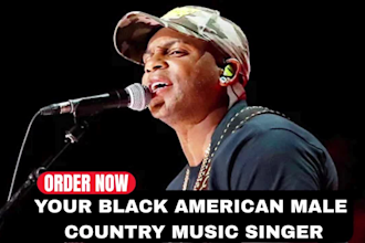 be your black american male country music singer and vocalist