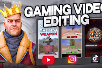 do video editing for youtube tiktok and inst