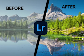 do photo editing in lightroom and photoshop