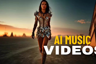 create cinematic ai  music video, ads, ai short film