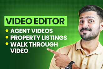 edit professional real estate videos for agents and listings