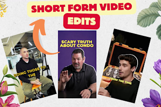 edit your youtube shorts, instagram reels, tiktok video ads
